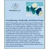 Peppermint& Handmade Soap Bars 100% Natural, Aromatherapy 4 Soaps Made in Latvia