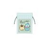 Tama & Friends x Sanrio Characters Bean Drawstring Light Green