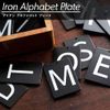 Alphabet Iron Plate N HS2571 CSZ AXCIS