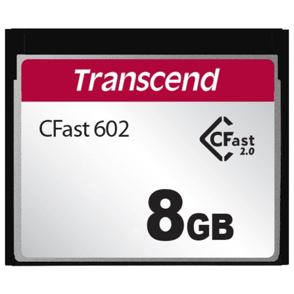 Transcend Speicherkarten der Marke CFast 2.0 CFX602, 8 GB