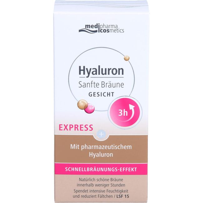 Medipharma Cosmetics SANFTE Bräune Express Gesicht Creme 30 Milliliter