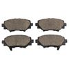 TRQ Rear Brake Pads Ceramic Compatible with 2014-2016 Mazda 3