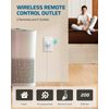 DEWENWILS Remote Control Outlet, Indoor Wireless Remote Outlet Switch for Lamps