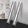 Side Mount Soft Self Closing Ball Bearing Kitchen Drawer Holder Slide Rails 12"