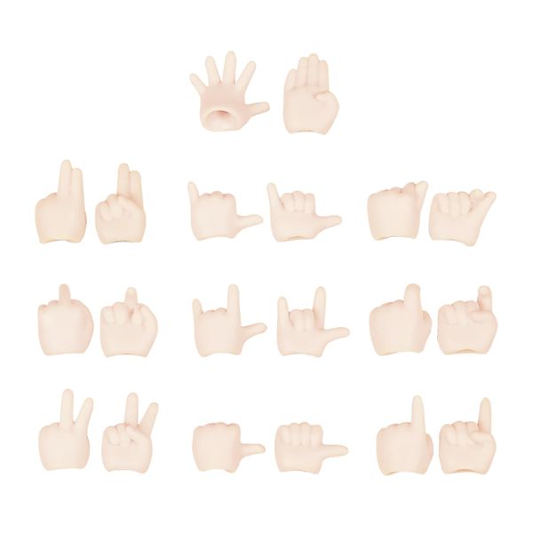 YMY ob11 Doll Body Replacement Hand Group (5 Pairs)