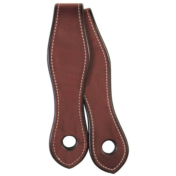 Weaver Leather English Bridle Leather Slobber Straps Chestnut, 2" x 17"