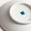 Kutani Ware Serving Plate, Cobblestone Pattern, Ceramic, Japanese Tableware, Fashionable Tableware, Made in Japan