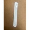 ALUMINUM STRAP AROUND GUTTER DOWNSPOUT STRAPS 2x3 WHITE