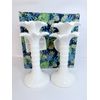 NIB Lilly Pulitzer Candlestick Holder Place Card Holder Gift Set 