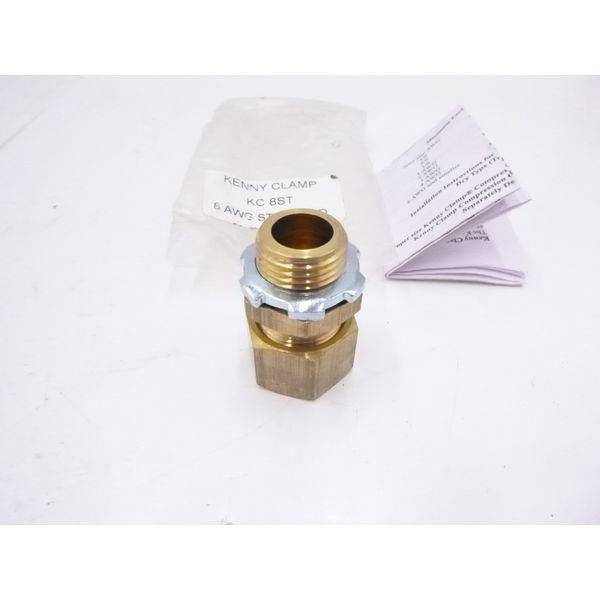 Kenny Clamp K8ST 1/2" 8AWG Stranded Compression Connector