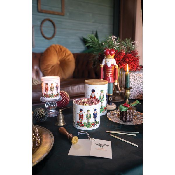 Ambiente Container with Lid Storage Jar Small Bearded Nutcracker