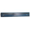 24" Matte Black Linear Channel Drain (Model 133-055T01) Tile-In Grating Drain