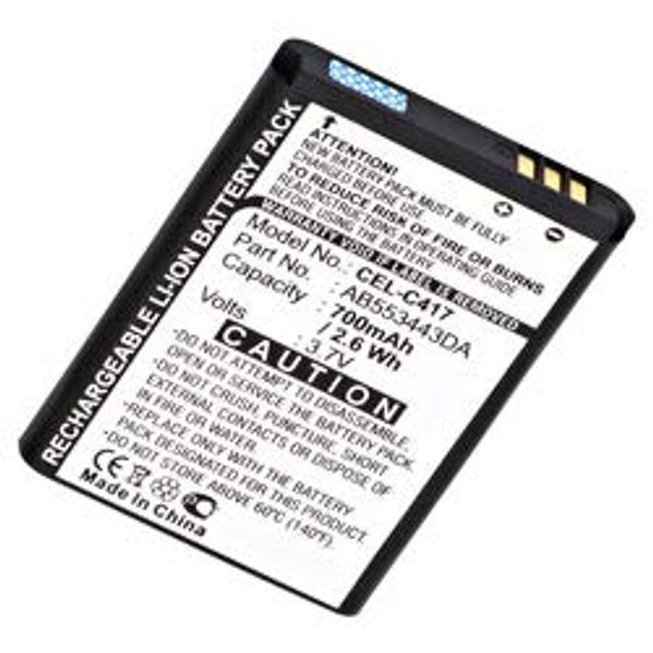 Technical Precision Replacement for Daytona CEL-C417 Battery