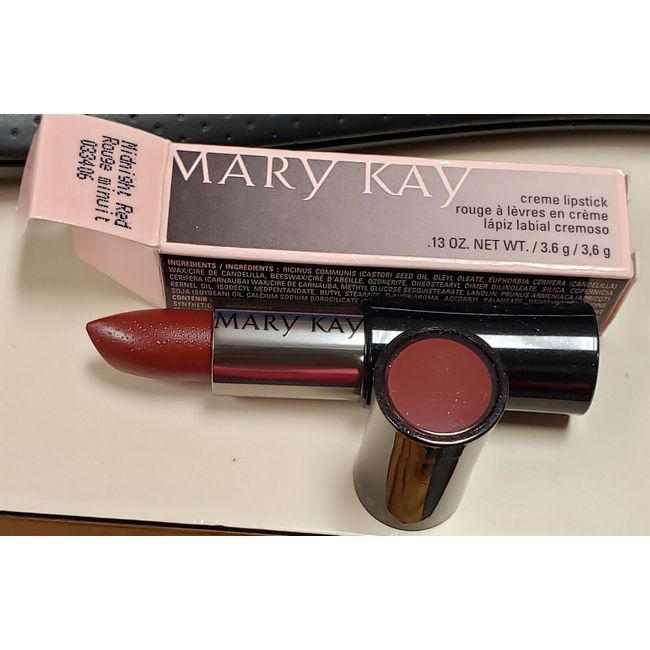 Mary Kay MK Creme Lipstick Midnight Red