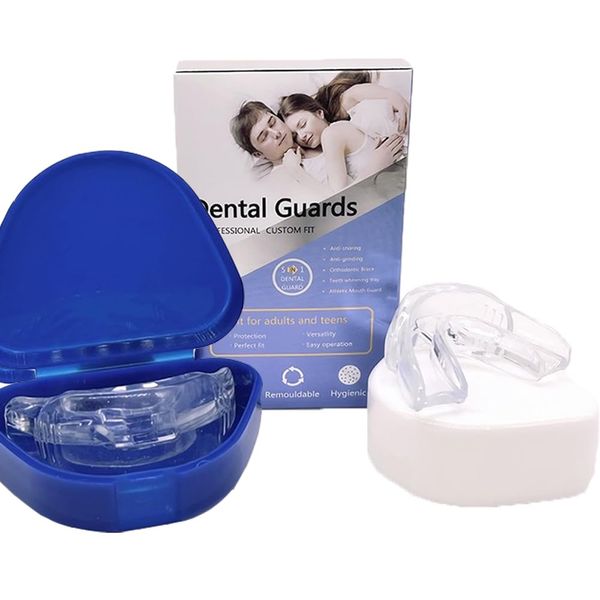 AIOUTGOGO Stop Snoring Solution,Anti snoring Device to Help You Relief snoring,2Pcs,Blue and White