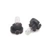 sourcing map 12pcs 12V T4 Yellow Automobile Car Interior Panel Light Lamp Bulb