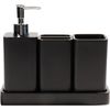 Bathroom Accessories Set, 4 Pcs Bathroom Accessory Set, Soap Dispenser, Toothbru