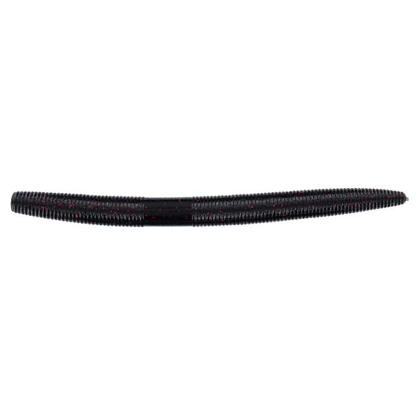 Yamamoto Gary 5'' SENKO BLACK W/ SMALL RED FLAKE (10 PACK)