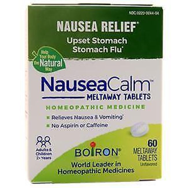 Boiron NauseaCalm Unflavored 60 tabs