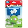 Toysmith Neon Rebound Ball, Assorted Colors (Packaging May Vary)