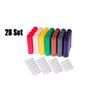 Essential Oils Nasal Inhalers Aromatherapy Refillable Tubes Inhaler Stick Wicks