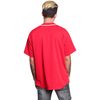 Men's Classic Baseball Jersey Shirt Button Down BJ42 - Red - Small - KK6B