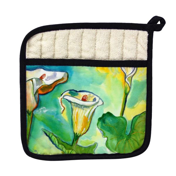 Betsy Drake PT123 Jack-in-The-Pulpit Pot Holder
