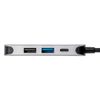 Digio2 PD Compatible Type-C Compact Docking Station Silver Z0161