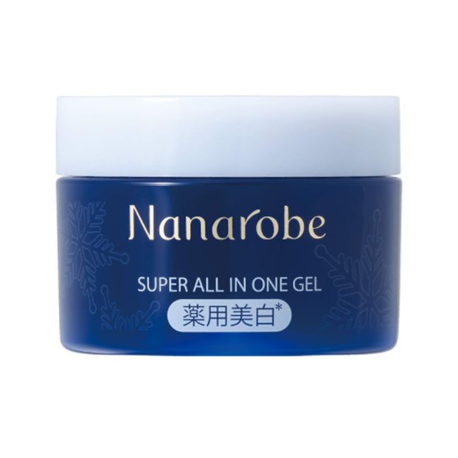 Nanalove Super All-in-One Gel, Medicated Whitening, Quasi-Drug, 2.1 oz (60 g), Approx. 1 - 1.5 Months Supply, Jar Type