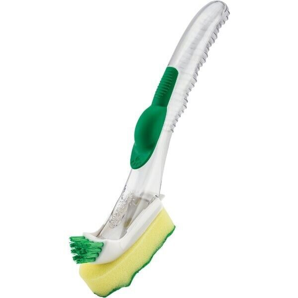 (3)-Libman 95% Recycled PET Water Bottles Polypropylene Dish Brush Model: 1136