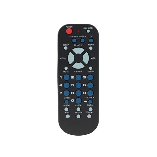 Replacement for RCA 3-Device Universal Remote Control Palm Sized - Compatible with Dish Network Digital TV Converter Box - Remote Code 2470