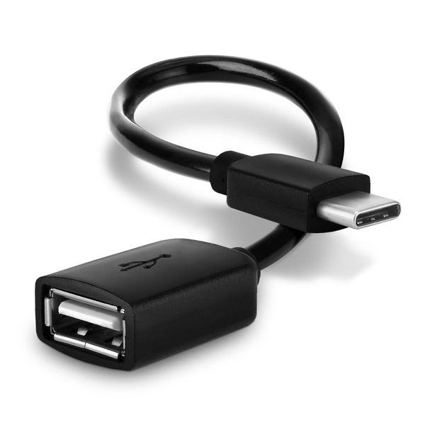CELLONIC USB OTG Cable compatible with Huawei MediaPad M5 8.4 / M5 10.8 / M5 Pro / M5 lite OTG Adaptor USB A (Standard USB) USB Host Cable 15cm USB OTG Adapter