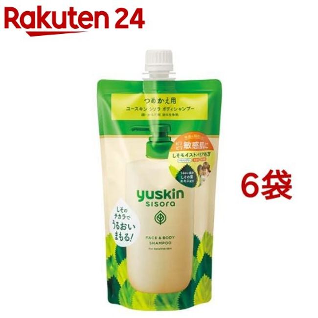 Yuskin Shisora Body Shampoo Refill Pouch (400ml*6 bags set) [Youskin]