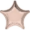 amscan 9914094 Rose Gold Star PKG