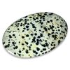 CrystalAge Dalmatian Jasper Palm Stone ~70x50mm