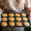 YSAMAX Non-Stick Sturdy 12 Cupcake Baking Muffin Tray, Innovative Baking Solutions, Elevate Your Baking, Pudding Baking Pan, Space Saving Design, (1PCS)