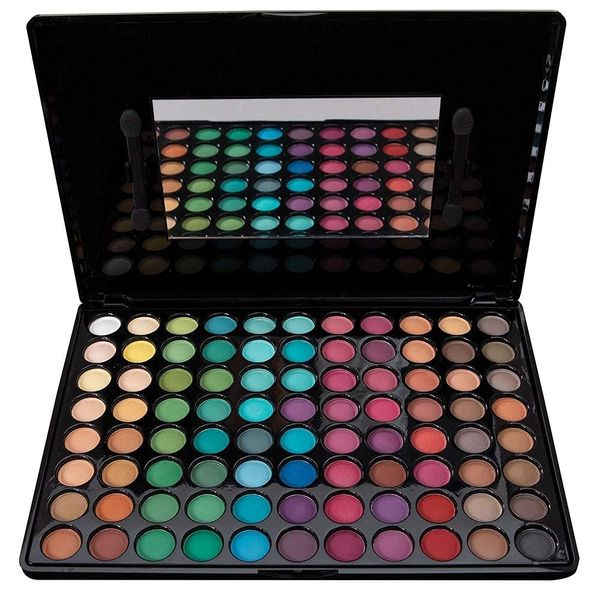 ForPro Professional Collection Bebeautiful Professional Makeup Eyeshadow Palette with Applicators, 88-Color Palette, Matte