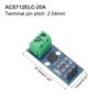 sourcing map 3pcs ACS712 Current Sensor Module 20A Range Hall Effect Current Sensor Current Measuring AC/DC for Detecting Current