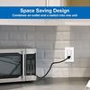 2 Pack Ten Combination Wall Light Switch And Decor Outlet Single Pole Rocker