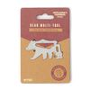 Gentlemen's Hardware 15-in-1 Multi-Tool Mini Stainless Steel Pocket Tool, Bear