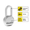 Master Lock M930XKADLHCCSEN Magnum Solid-Steel Padlock - Quantity 4
