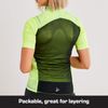 Craft Essence Light Wind Women's Vest Yellow, Flumino
