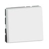 Legrand - Lichtschalter mit Mosaic-Anzeige, 6 A, 2 Module, Weiß