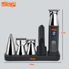 DSP Beard Trimmer Rechargeable Body Grooming Sets Facial Hair Shaver for Nose Ear Public Hair Cutting Machine IPX7 Waterproof
