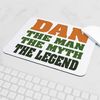 CafePress DAN The Legend Mousepad Non-Slip Rubber Gaming Mousepad
