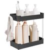 2-Tier Under Sink Shelf Organizer Multi-Purpose Under Bathroom Sink Storage Rack