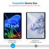 OMOTON Screen Protector for Microsoft Surface Pro 12 inch 2025, Tempered Glass/Case Friendly/Surface Pen Compatible, 2 Pack