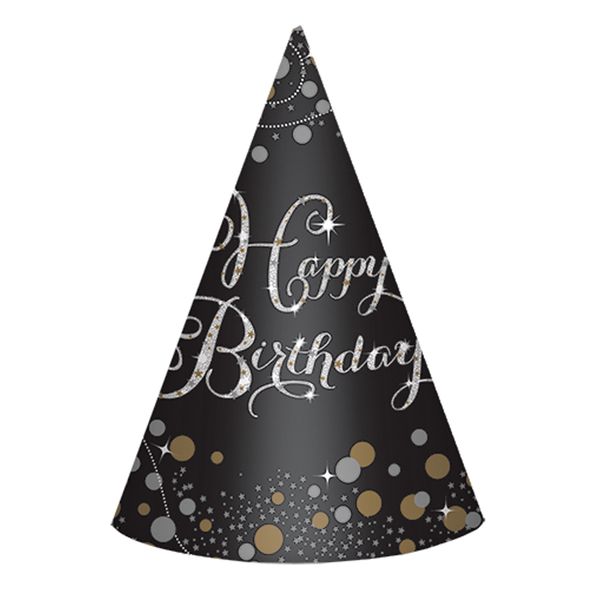 Gold Sparkling Celebration Add an Age Yard Signs