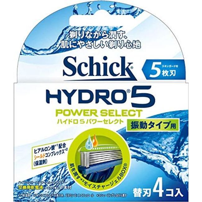 SCHICK 5-blade Hydro 5 Power Select Replacement Blade (4 pieces)