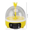 Mini Egg Hatching Machine, Temperature Control Digital Incubators, 4 Eggs Light Quilling Machine for Poultry Eggs Poultry Hatching Machine for Chickens Ducks Doves (Manual